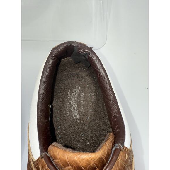 Footjoy eComfort‎ Golf Shoes Woven Saddle Oxfords White Mens 57752 Size 9.5 M - Picture 10 of 14